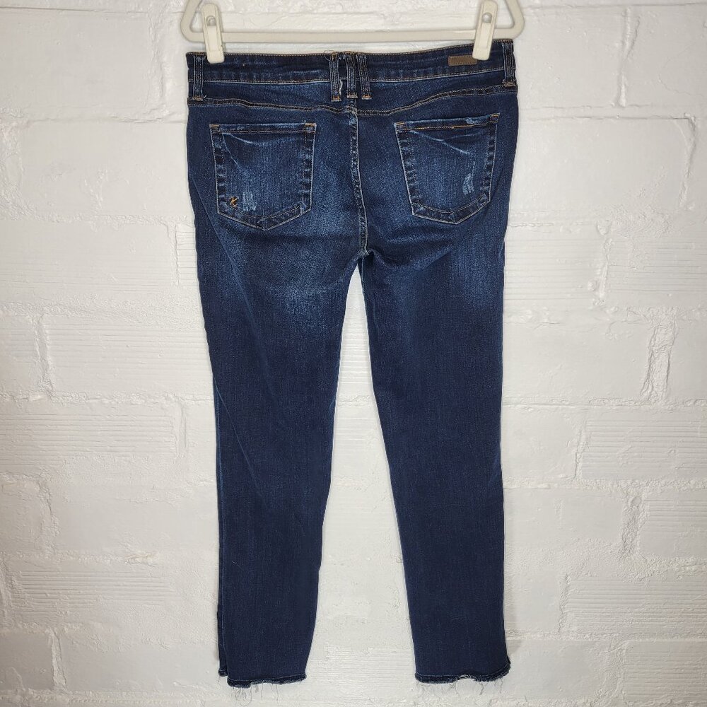 Kut From The Kloth Women's Size 10 Jeans Catherine Boyfriend Raw Hem - Picture 2 of 7